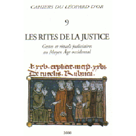 VOLUME 9 : Les rites de la justice